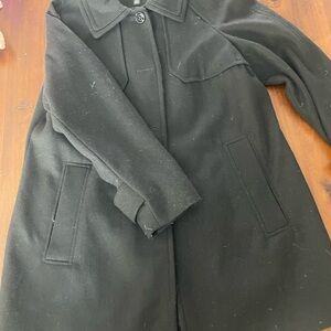 London Fog Black Trench Coat